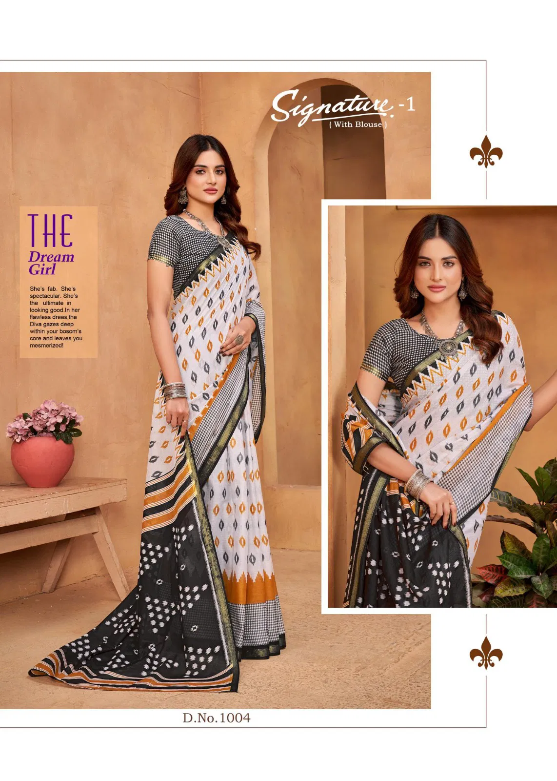 Signature Vol 01 By Lakhani Heavy Cotton Printed Saree Wholesale In India